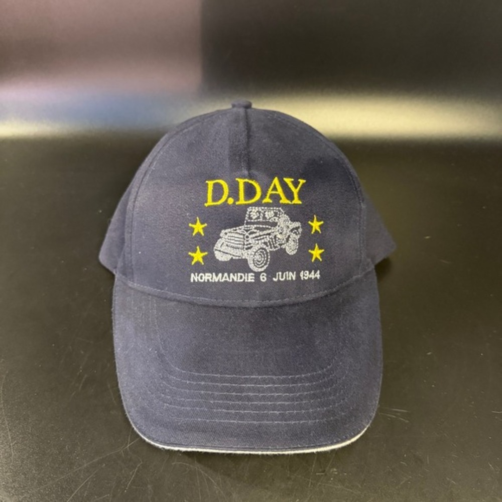 D-Day Normandie 6 Juin 1944 Navy Blue‎ Cotton Baseball Cap Hat Mens OSFM
